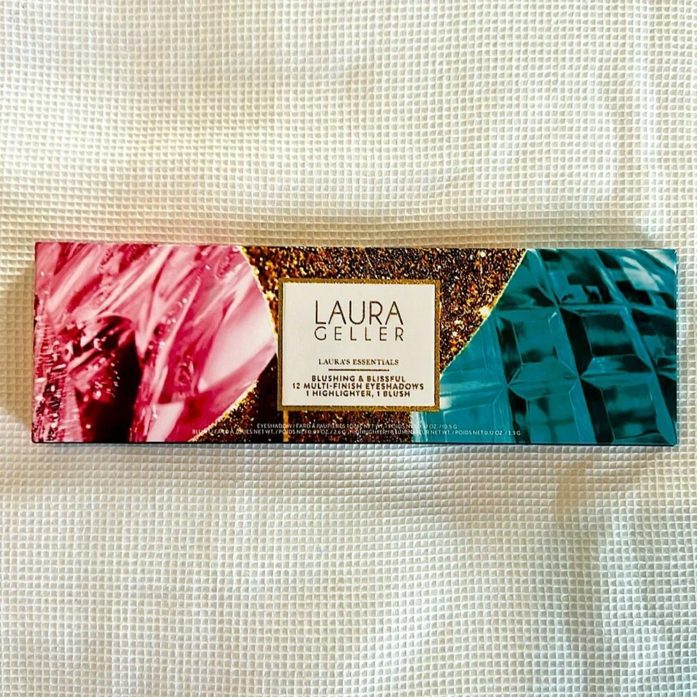 LAURA GELLER Essentials Blushing & Blissful 12 Eyeshadows New